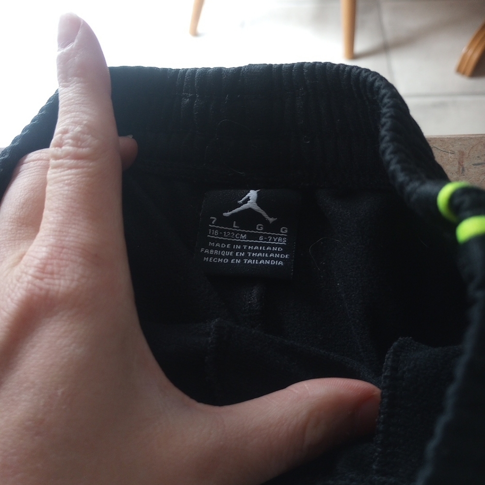 Kids Black Jogger Pants